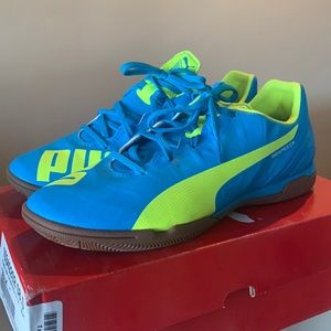 BRAND NEW 8.5 Women’s Puma evoSPEED 4.4 IT Blue/Yellow Shoes